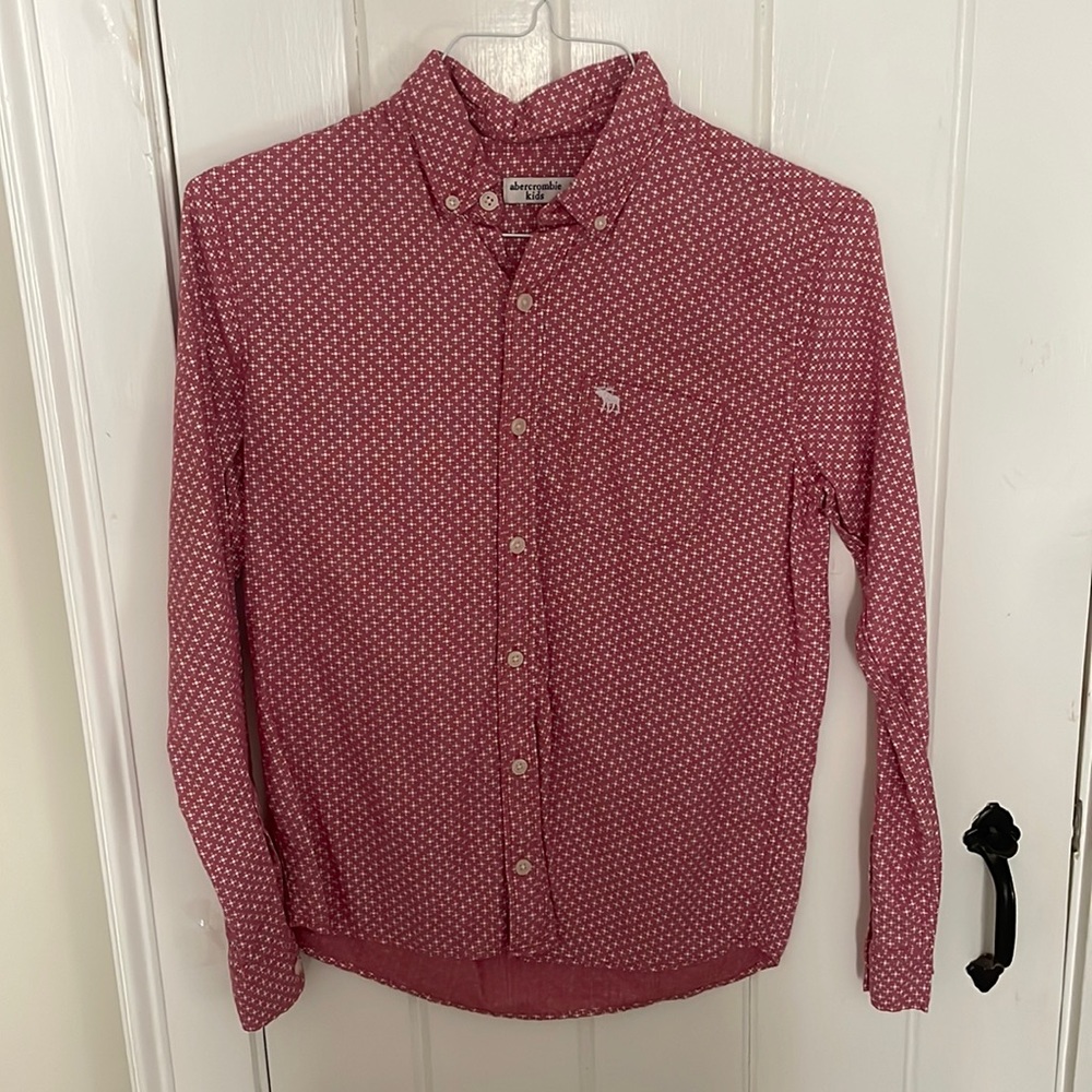 Abercrombie Kids Boys Button Down Shirt 15/16